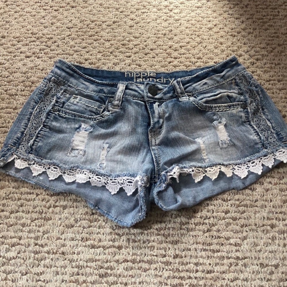 Hippie Laundry jean shorts